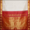 Gadwal Pattu Saree - Halfwhite color  MHP-1 - Click here to View more details about this Product